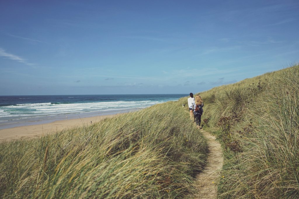 Beach image with people- True Savings