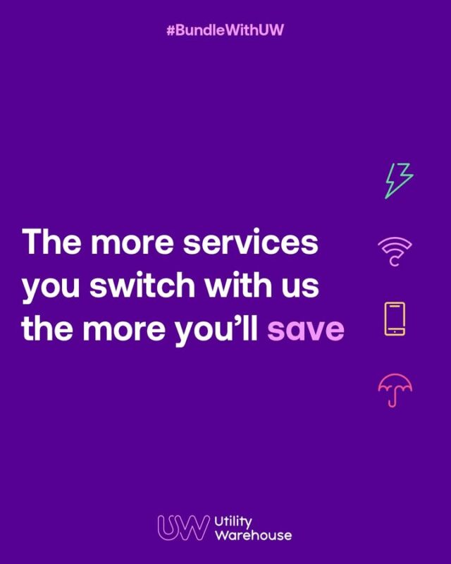 Did you know the more services you bundle into a single bill with UW, the more savings you unlock?
Imagine what you could achieve in life with a bit more time and money.
http://wu.to/osS0df
#SaveABundle #BundleWithUW